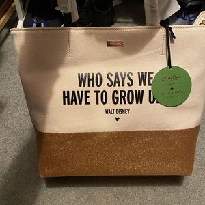 NWT Kate Spade Disney Canvas Tote